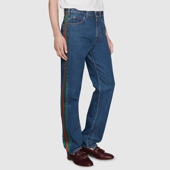 Gucci Other - NWT Gucci Regular Fit Marble Jeans Size 34